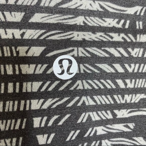 Lululemon Wunder Under Feather Print Crop Leggings - Picture 7 of 9